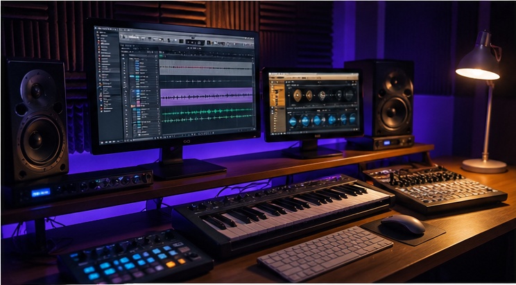 Music production equipment